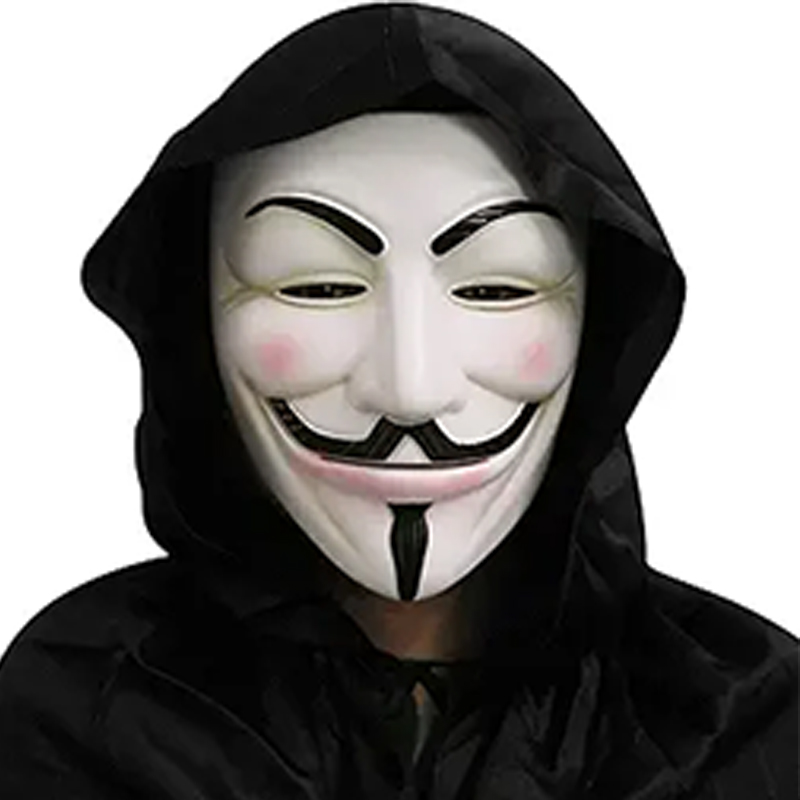 Led Purge Mask Halloween - ヴェンデッタLEDマスク映画テーマパーティーデコレーション点滅式匿名ハッカーマスクグローパーティーコスプレハロウィンカーニバル用品