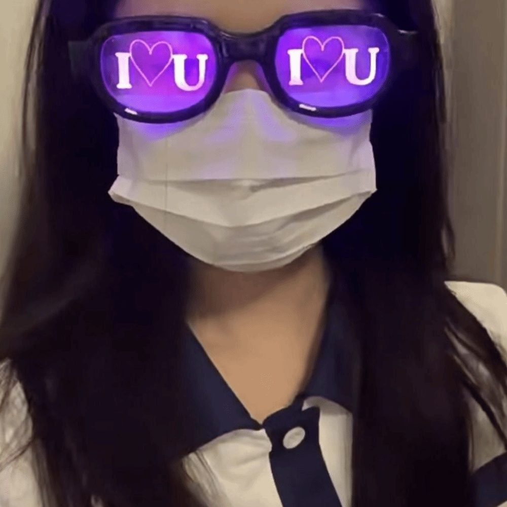 特殊効果LEDメガネ 光るネオン テクノロジー感あふれる発光 - Glow In The Dark Party Glasses のレビューと価格
