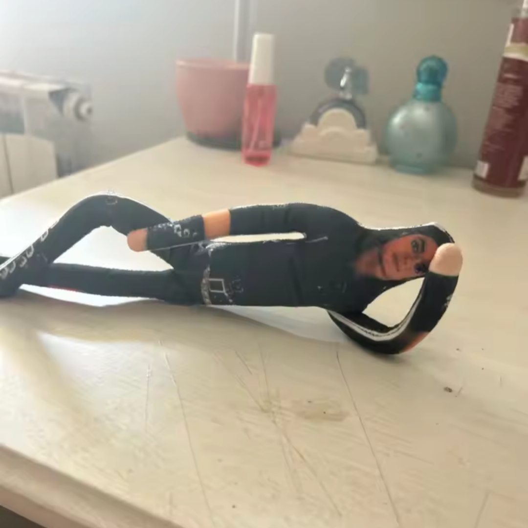 新しいマイケル・ジャクソンの曲げられるぬいぐるみ、内蔵鉄線フ - Novelty Gifts のレビューと価格