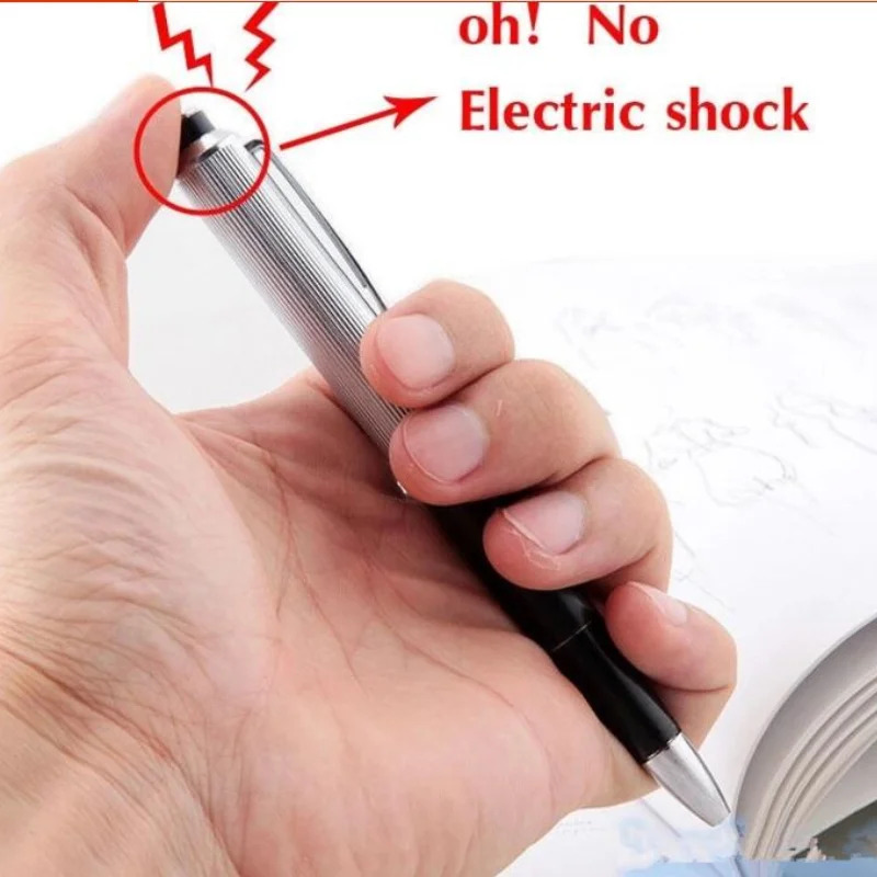 11L@1個入り。クリエイティブな電気ショックペンおもちゃ。 - Shock Pen Prank Toy のレビューと価格