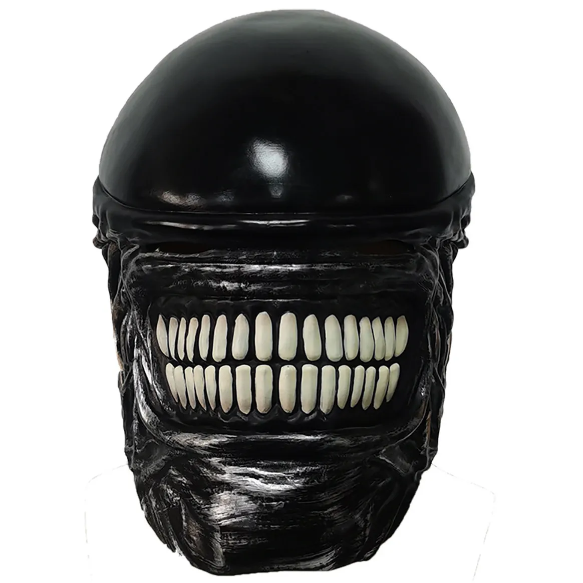 恐ろしい外星人プレデターのラテックス製ヘッドギア、コスプレ衣 - Latex Alien Mask Realistic のレビューと価格
