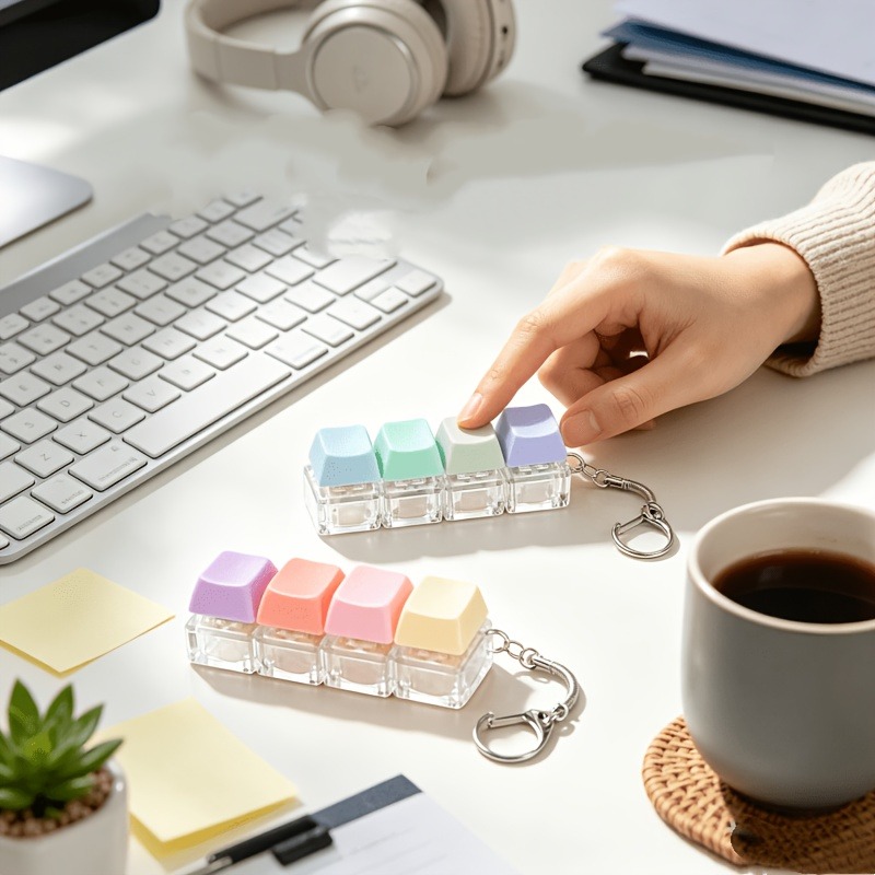 1個入り ストレス解消おもちゃ キーホルダー リラックス効果 - Novelty Gifts のレビューと価格